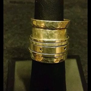 925 Sterling Silver Cylinder Ring